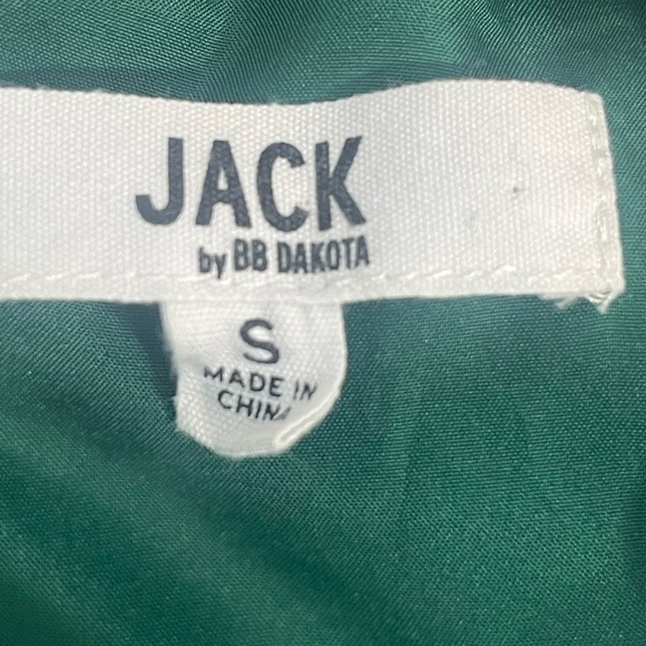 JACK by BB Dakota Cross Front Ruffle Cap Sleeve Romper Small - Picture 5 of 8